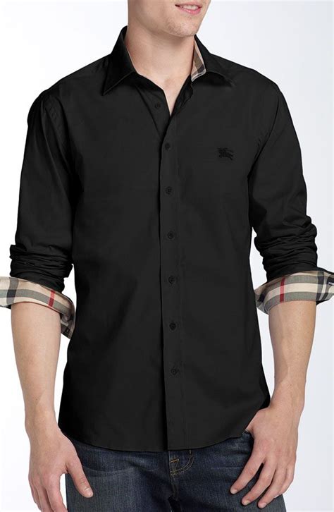 burberry brit poplin sport shirt|Burberry Brit Shirts .